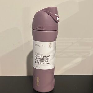 Owala Mauve Insulated Water Bottle with Straw